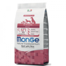 MONGE ADULT marha&rizs 15kg MONOPROTEIN