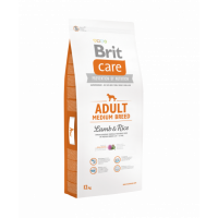 BRIT CARE ADULT Medium bárány&rizs 12kg Hypoallergenic